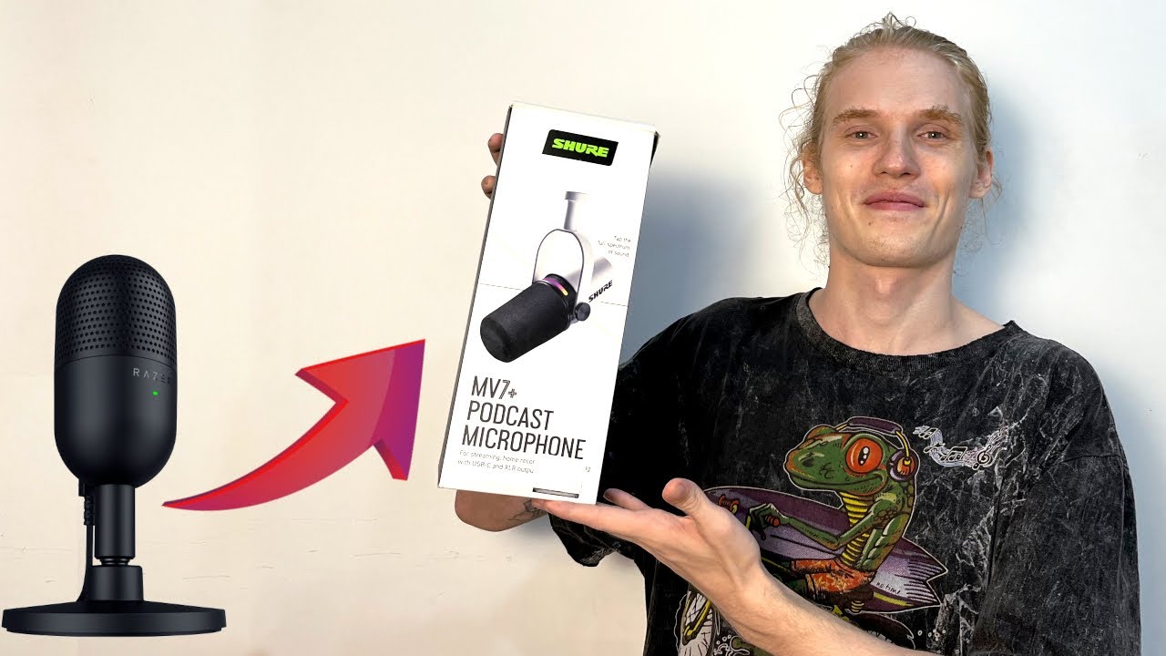 НОВЫЙ МИКРОФОН🎙️ | Shure MV7+