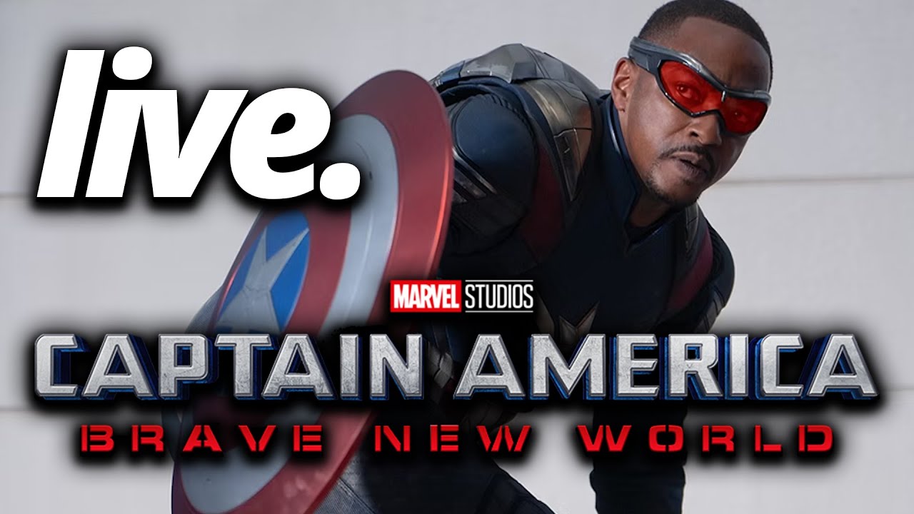 live CAPTAIN AMERICA - BRAVE NEW WORLD. - YouTube
