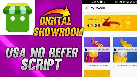 DIGITAL SHOWROOM USA NO REFER SCRIPT ( FULLY HACK )