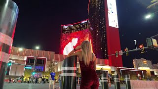 Resorts World Part 1 ♥️ its a great calm resort thats a little farther, planet hollywood las vegas