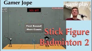 Stick Figure Badminton 2 - Gameplay - Gamer Jope