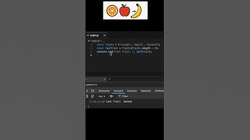 🚀 How to Get the Last Element of an Array in JavaScript – Classic vs Elegant!