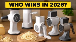 Top 5 Best Rotary Cheese Grater with Handle 2026 - Effortless Shredding for Chefs