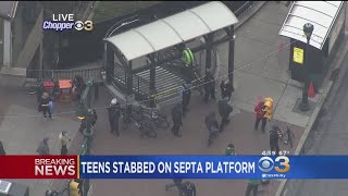 Police: 2 Teens Critically Wounded In Stabbing At Center City SEPTA Station