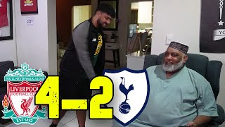 LIVERPOOL vs TOTTENHAM (4-2) LIVE FAN REACTION!! SOLID PERFORMANCE!!