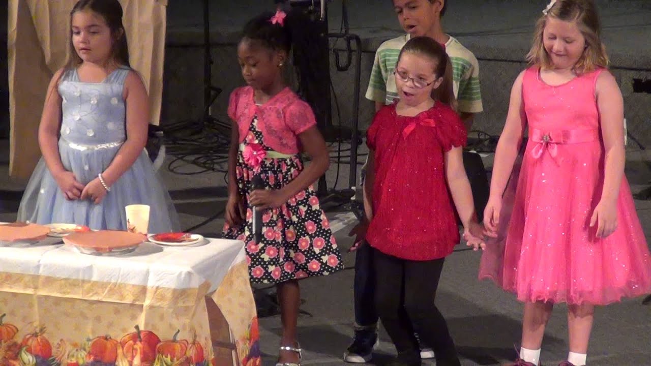 WCA Mrs Bartley`s Thanksgiving Play 2015 YouTube