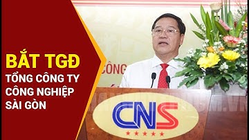 Bắt nguyên Tổng Giám đốc Tổng Công ty Công nghiệp Sài Gòn