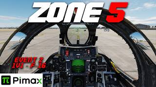 F-14A | Event 02: 1 vs 1 F-16 | ZONE 5 | Digital Combat Simulation | DCS