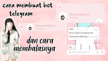 cara membuat bot telegram dan cara menjawabnya