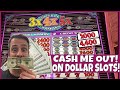 CASH ME OUT on DOLLAR SLOTS! 5 DOLLAR SLOT MACHINES $20 ...