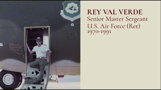 - SMSgt Rey Val Verde US Air Force Ret 1970-1991