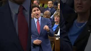 Trudeau slams Conservatives for wanting to 'axe to facts'