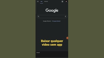 baixar qualquer vídeo sem app dica