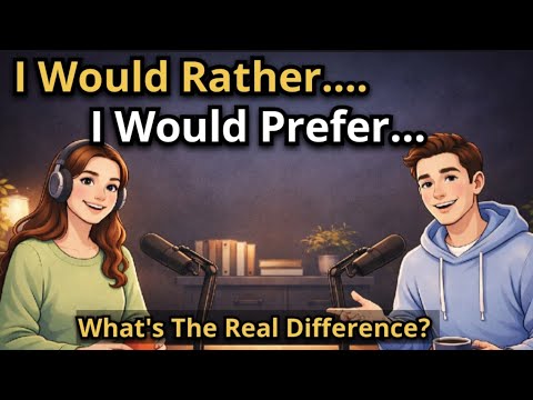 "I Would Rather... I Would Prefer... Stop Confusing These Forever!" | Beginner – A2/B1