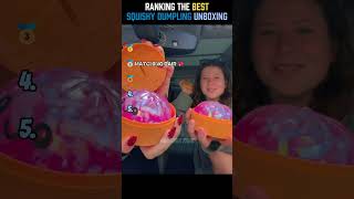 Ranking The Best Squishy Dumplings (They Are So Satisfying) 😌🥟 #shorts