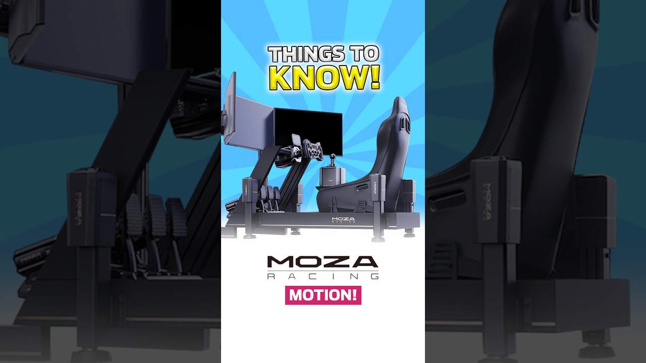 Everything to know about Moza’s New Motion Platform 👀