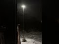 Snow over Skjervøy
