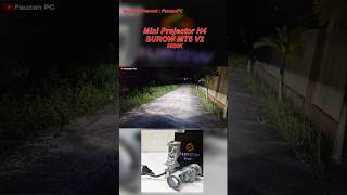 Mini Projector H4 SUROW MY5 V2 5500K #miniprojector #miniprojie #projie