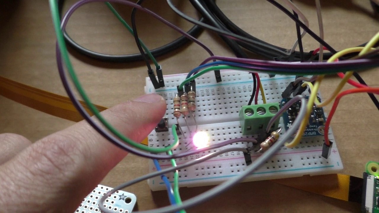 Raspberry Pi with sensors for logging data on High-Altitude Balloon ...