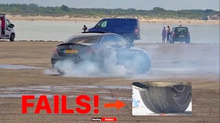 CHAOS At AMG Only Carmeet! POLICE & FAILS, Drifts, Donuts, Drag Races, Revv Battle's And More!