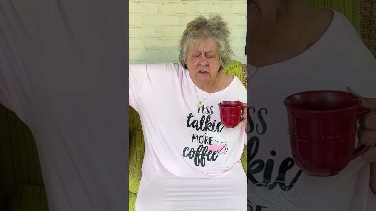 More coffee less talkie 