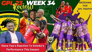 2022/23 GPL Week 34 - Medeama SC to lift TROPHY - Kotoko Team news, Hearts Match preview