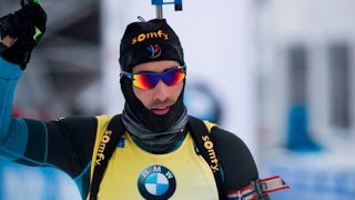 Martin Fourcade - Poursuite Oberhof 2017