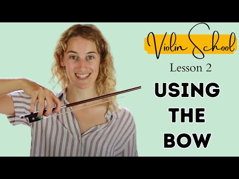 Violin School Beginners Lesson 2 Bowing