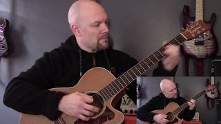 Video thumbnail of "Black Metal On Acoustic Guitar - MGLA - With Hearts Towards None I"