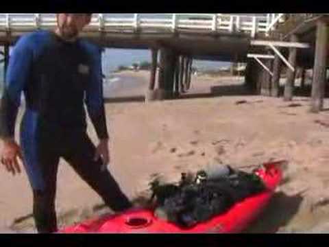 Kayak Scuba Diving : Loading a Scuba Kayak