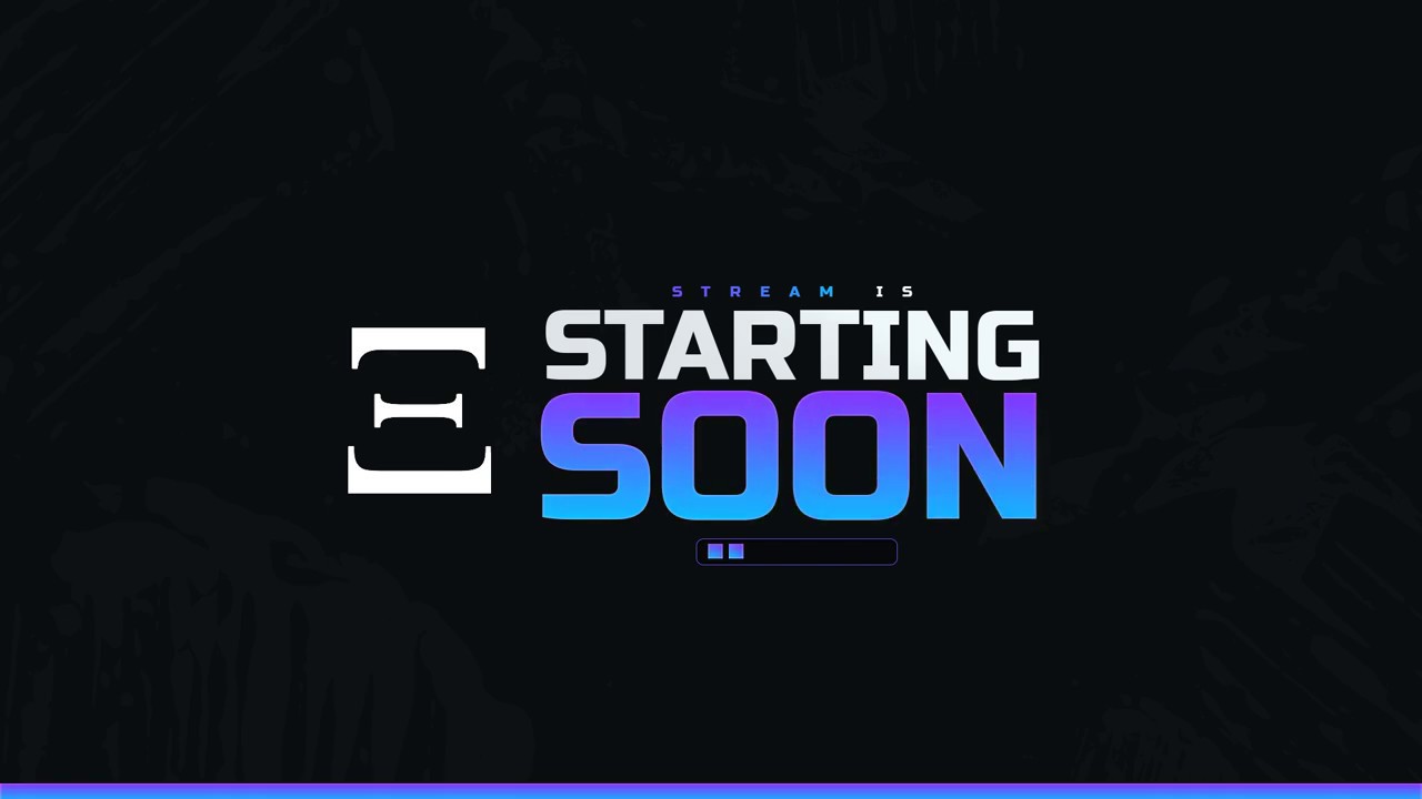 Animated Loop - Stream Starting Intro - YouTube