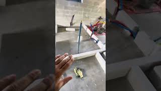 Перегородки из газоблока 100мм#стройка #строительство #shortvideo #рекомендации #construction #дом