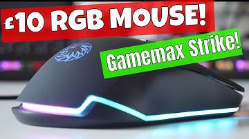 BESTE Budget RGB Gaming Muis Gamemax Strike 6D