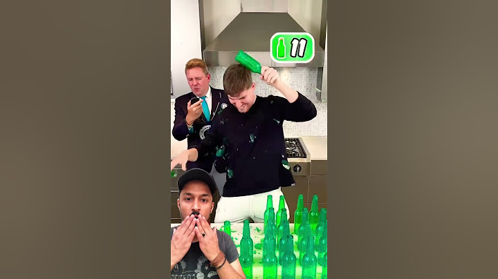 "MrBeast’s Epic Bottle Head Smash World Record Attempt!"
