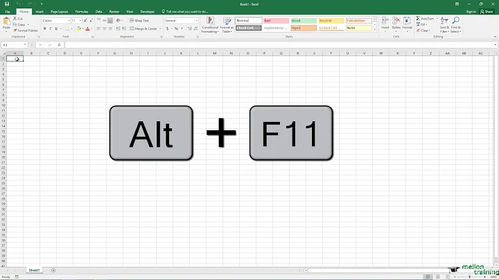 How to Hide the Status Bar in Excel