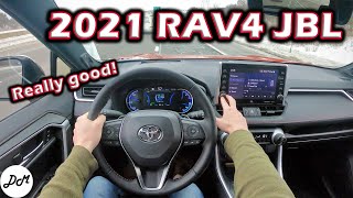 2021 Toyota RAV4 – JBL 11-speaker Sound System Review and Test | Apple CarPlay & Android Auto