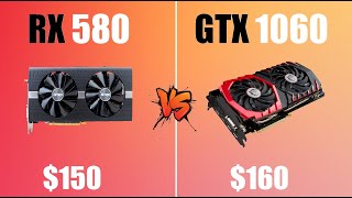 RX 580 8GB vs GTX 1060 6GB | Latest Games Benchmark Comparison 2020