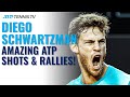 Diego Schwartzman: Best Shots & Rallies on the ATP Tour!