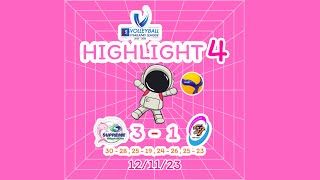 [HIGHLIGHT] Volleyball Thailand League (Week1 - 12/11/23) [SUPREME 3 - 1 RSU VC] (4)