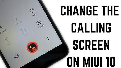 How to Change Incoming/Outgoing Caller Screen On Miui 10!CALLER SCREEN