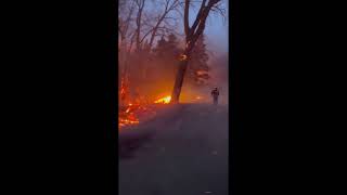 North Dakota Reservation Fires Destroy Structures and Force Evacuations