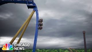 INSIDE LOOK at Six Flags' NEW "Wrath of Rakshasa" coaster with TERRIFYING DROP 😱