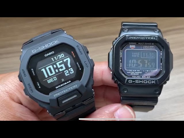 GBD-200-1 vs M5610BC-1:G-Shock Watch compare - YouTube