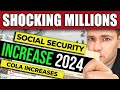 Social Security INCREASES… 2024 COLA Shocks Millions