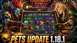 Pets actualizadas al parche 1.18.1 - Turtle WoW Cazador