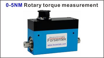 Rotary torque sensor 0-5NM rotating torque measurement