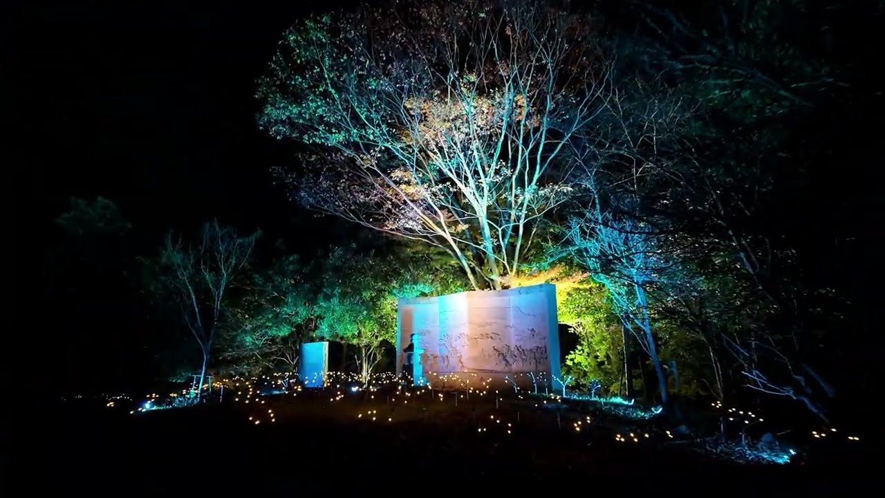 2025:12月長崎の鼻空撮2月四国村ミウゼアム屋島神社散歩12月ヤシマール　屋島寺プロジェクションマッピングA record of my walk around Yashima last year.