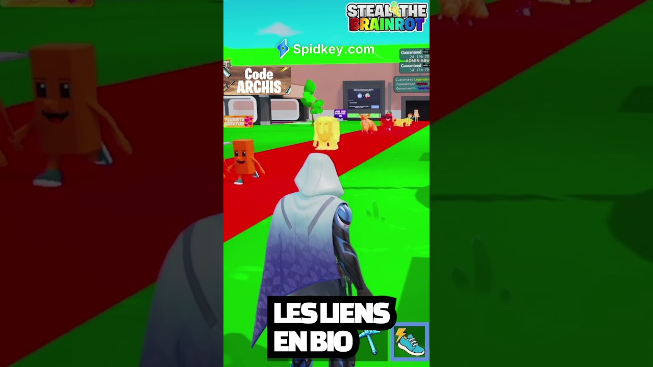 EVENT ANNULÉ Aujourd'hui Steal the Brainrot #shorts