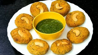 A must try recipe of crispy Veg Kebabs from leftover rice