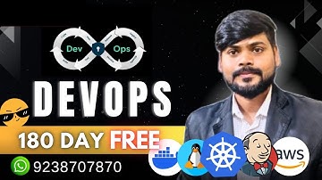 DEVOPS 180 DAYS FREE MASTER CLASS IN HINDI #devopsbustechnology #devopscourse #freedevops